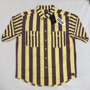 Levi's® Skate Woven Button-Down Shirt Short-Sleeve Men's Small (23 inch PtP) NWT